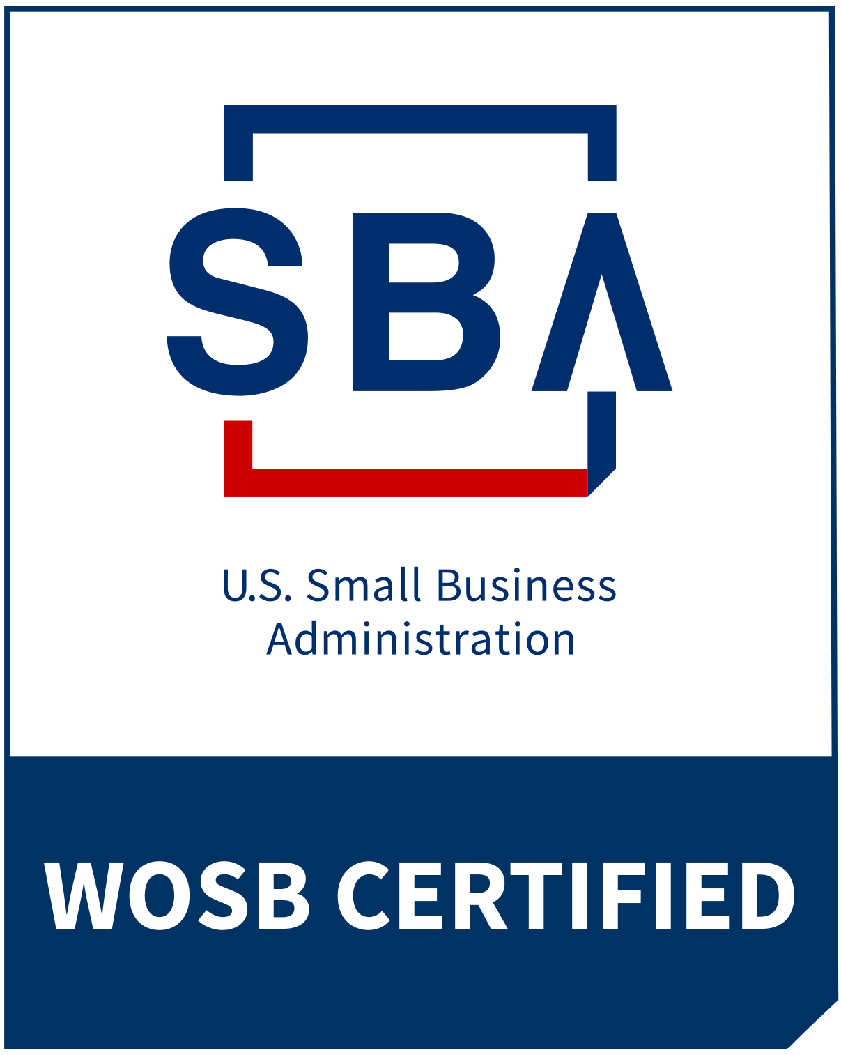 Certified Women-Owned Small Business